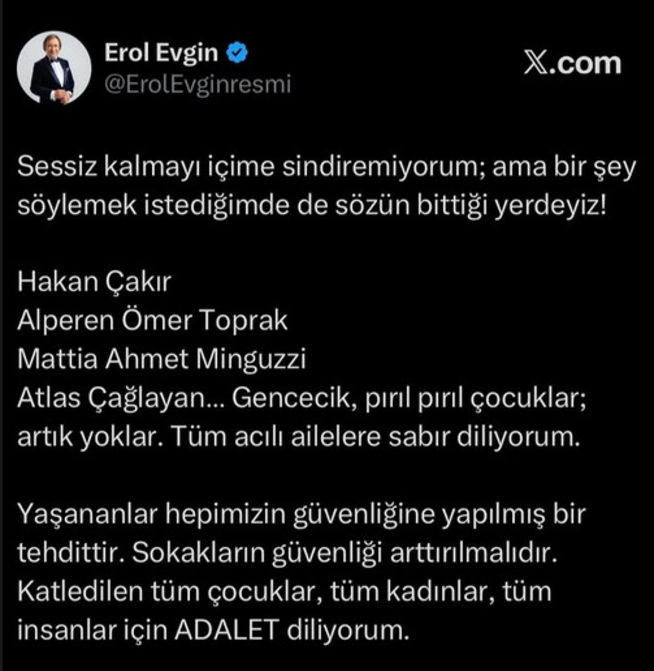 Genç bir hayat daha, tarifsiz acı, ne kadar da acımasız