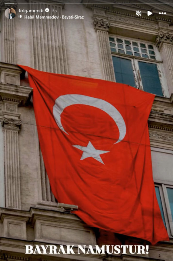 Bayrak kutsaldır, saldırı kabul edilemez, birlik zamanı