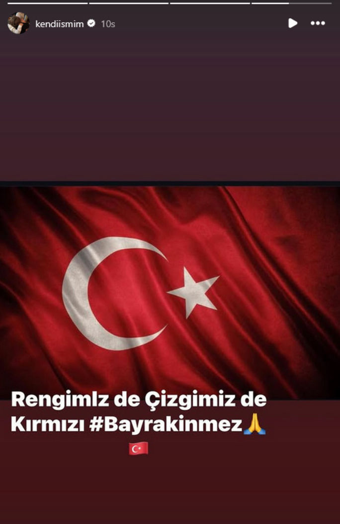 Bayrak kutsaldır, saldırı kabul edilemez, birlik zamanı