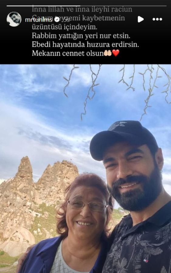 Ailesinden acı kaybı, baş sağlığı dileği