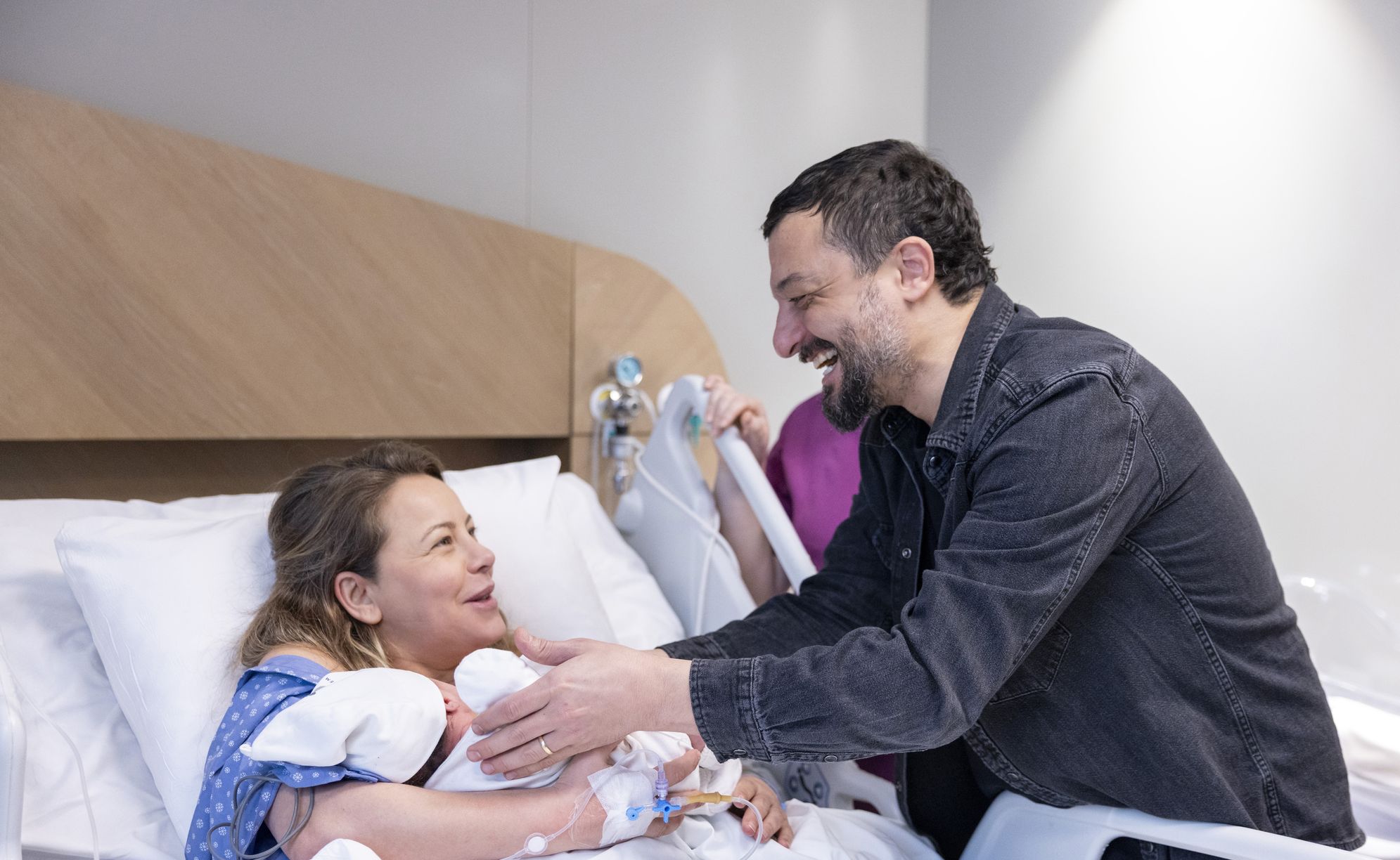 Aşkla kucaklanan minik Ali Kemal'e hoş geldin!