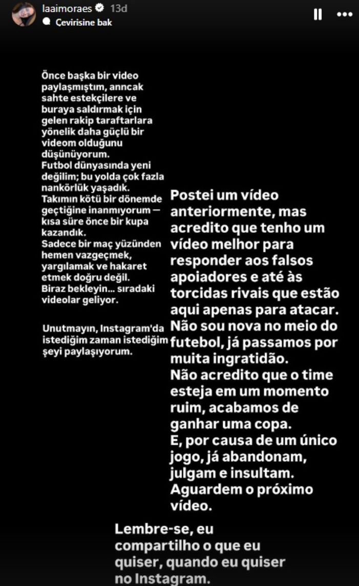 Aşk, destek, eleştiri ve futbolun acımasızlığı