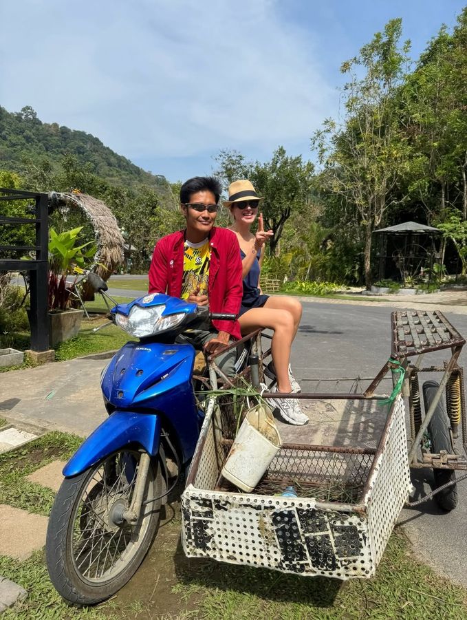 Gülüşler, güneş, Tayland Ailece mutluluk anları yakalandı