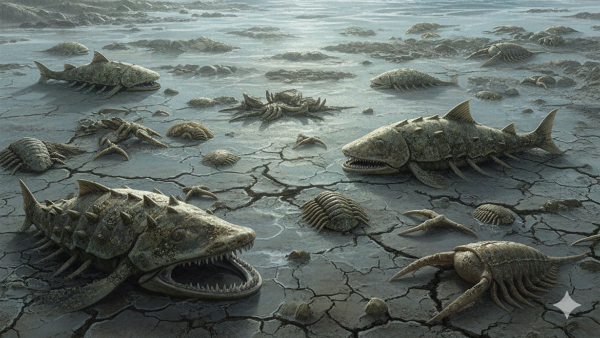 Derin dondurucu bir geçmiş, denizler sustu