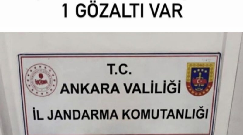 Ankara'da uyuşturucu operasyonu, adalet ön planda