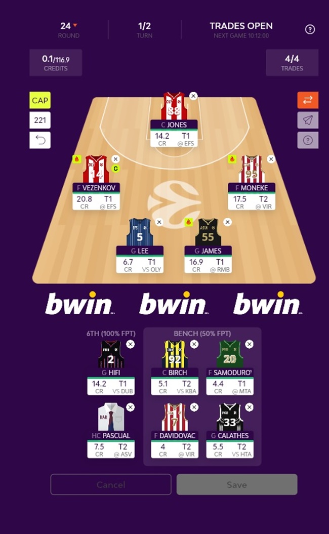 Milutinov'un yokluğu, Fantasy'de kritik seçim anı