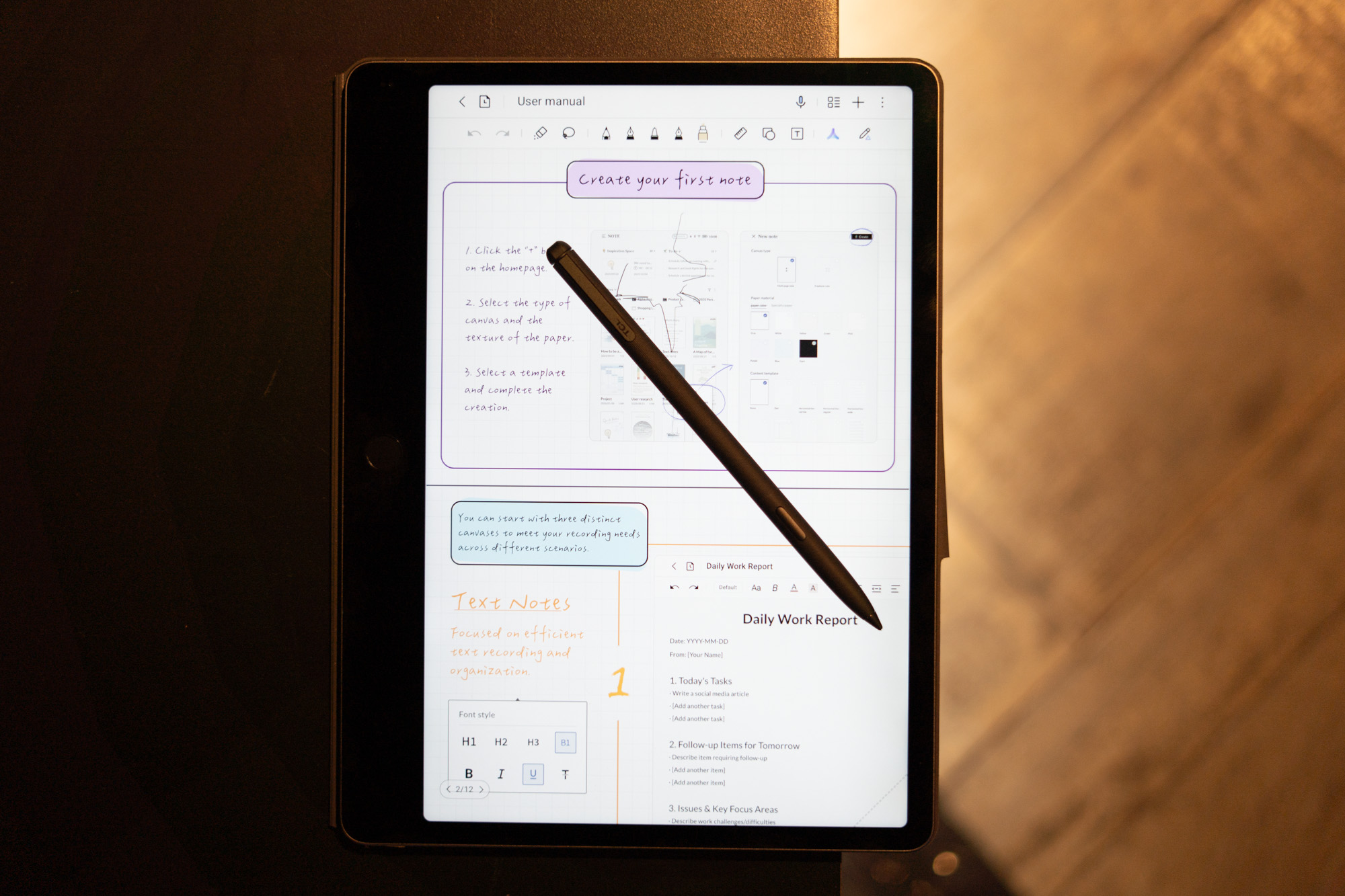 Gözleri yormayan ekran, üretkenliğe davet