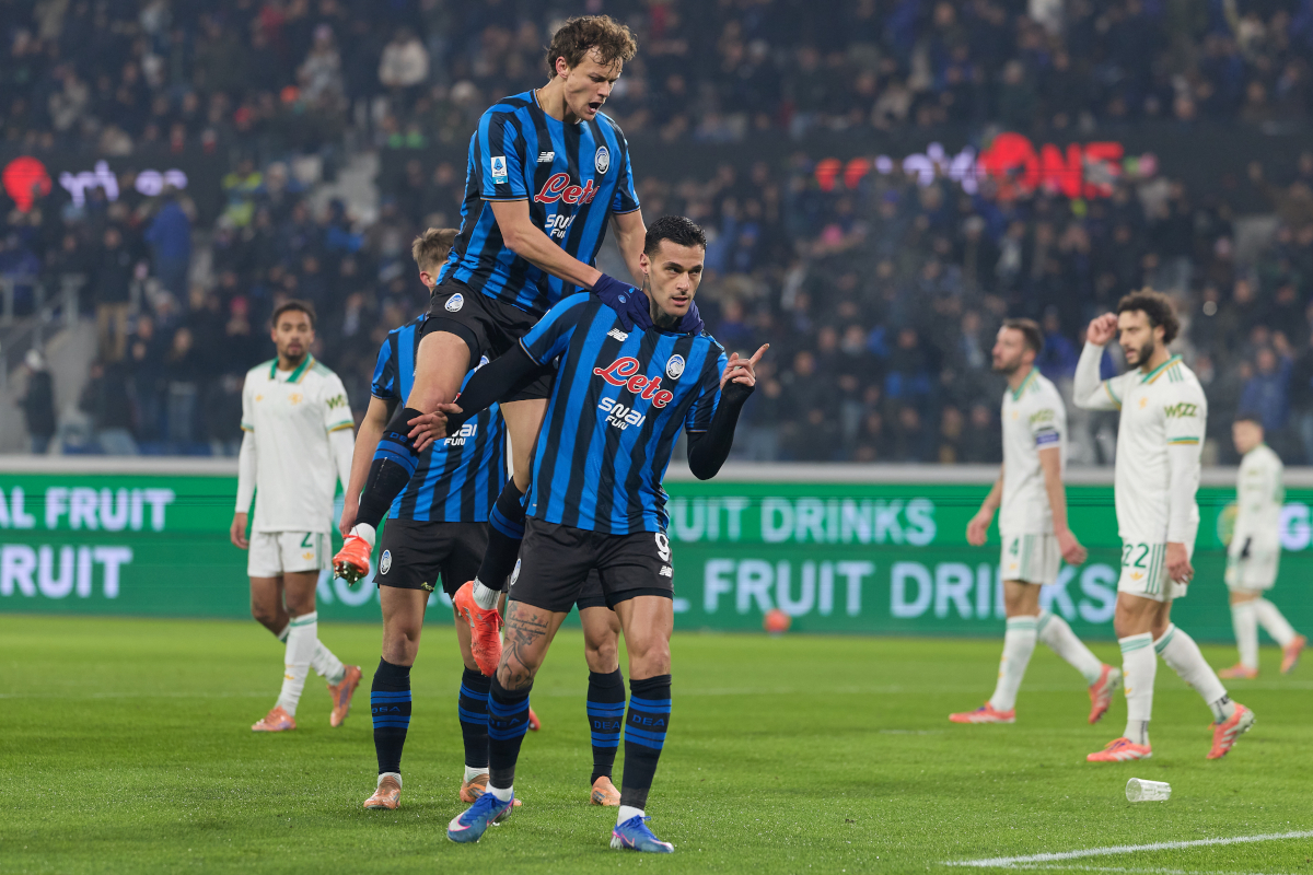 Bergamo'da gergin anlar, Atalanta güldü, Roma şokta