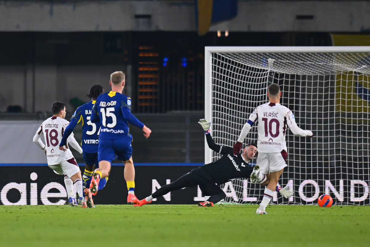 Verona fırtınası esti, Torino şaşkınlıkla ayrıldı