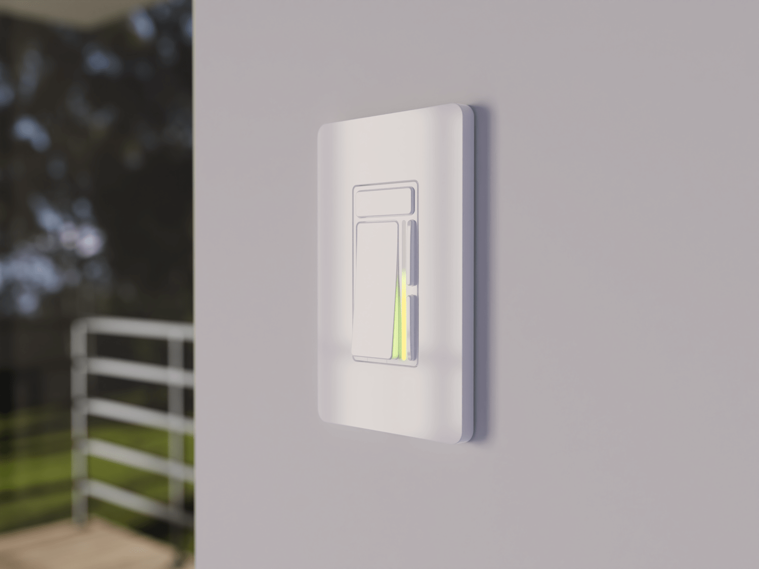 Yüz güzelliği, ışıkla dans ediyor, akıllı ev yükseliyor