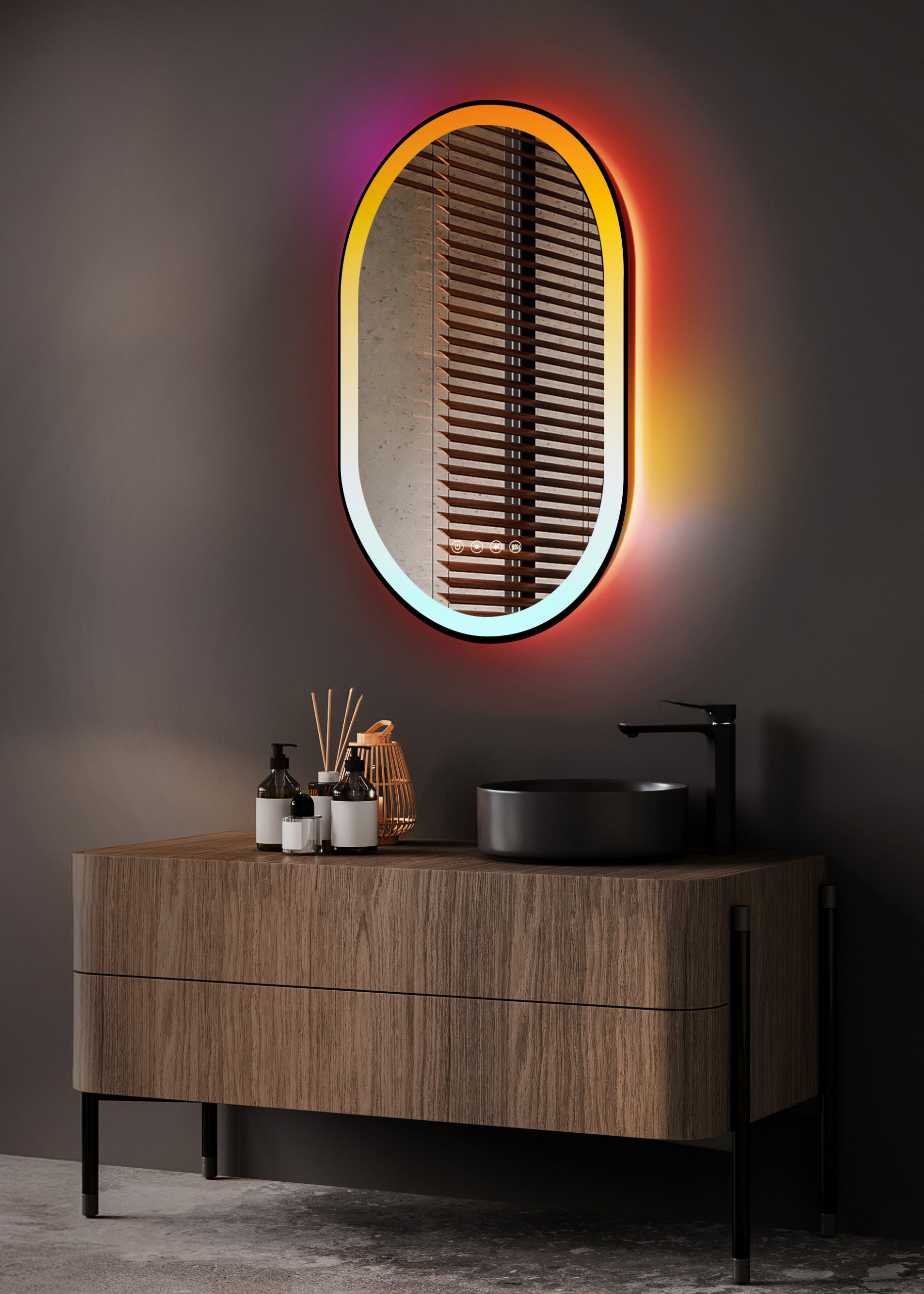 Yüz güzelliği, ışıkla dans ediyor, akıllı ev şimdi daha parlak