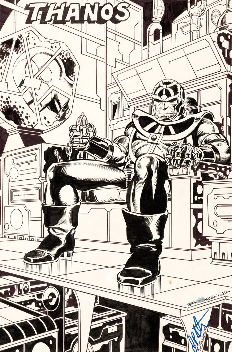 İlk tasarımda Metron izleri, Thanos'un kökeni ilginç detay