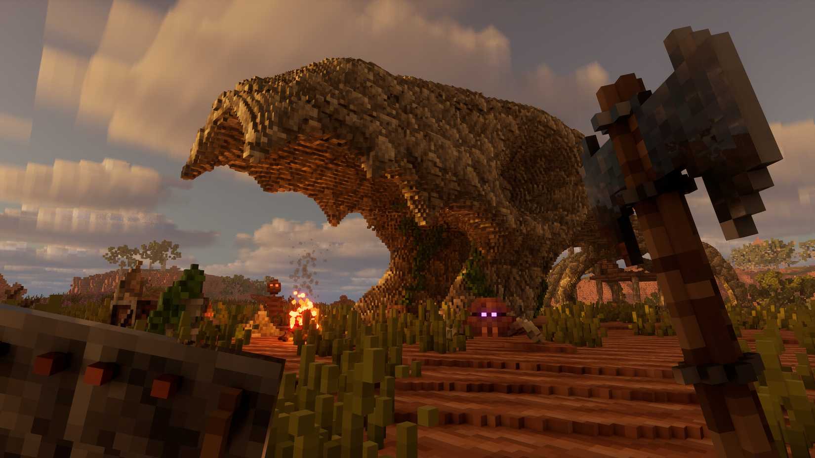 Bloklar, ejderhalar, macera, keşif, yeni bir dünya