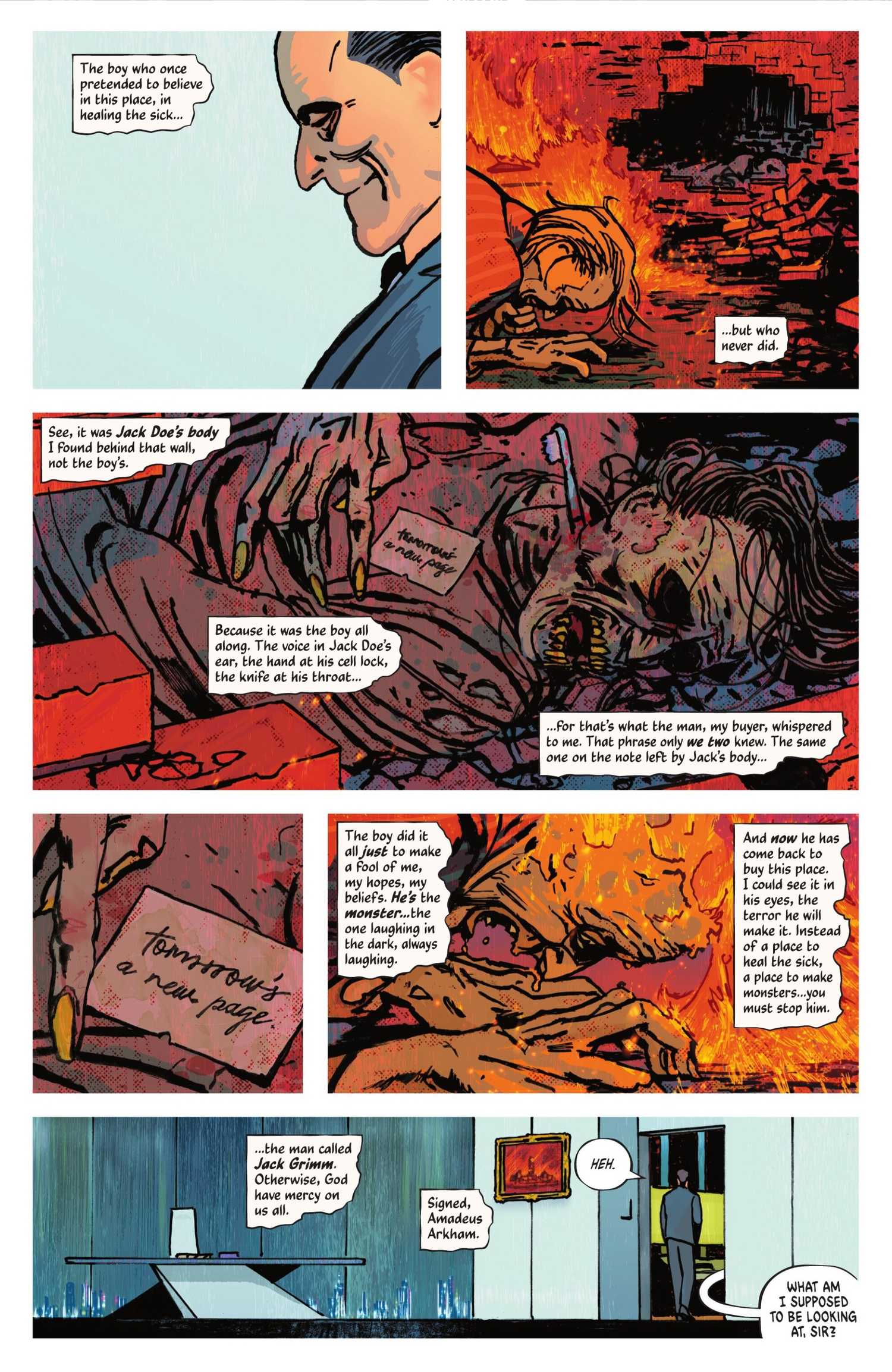 Karanlık sırlar, Gotham'ın aklını çeldi, geçmiş fısıldıyor