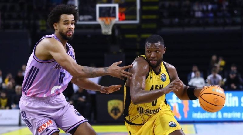 Bartley'nin performansı, AEK'ye galibiyeti getirdi