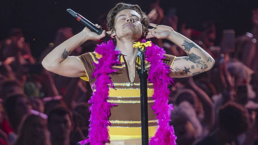 Sahne ışıkları, coşku, Harry Styles, Madison Square Garden