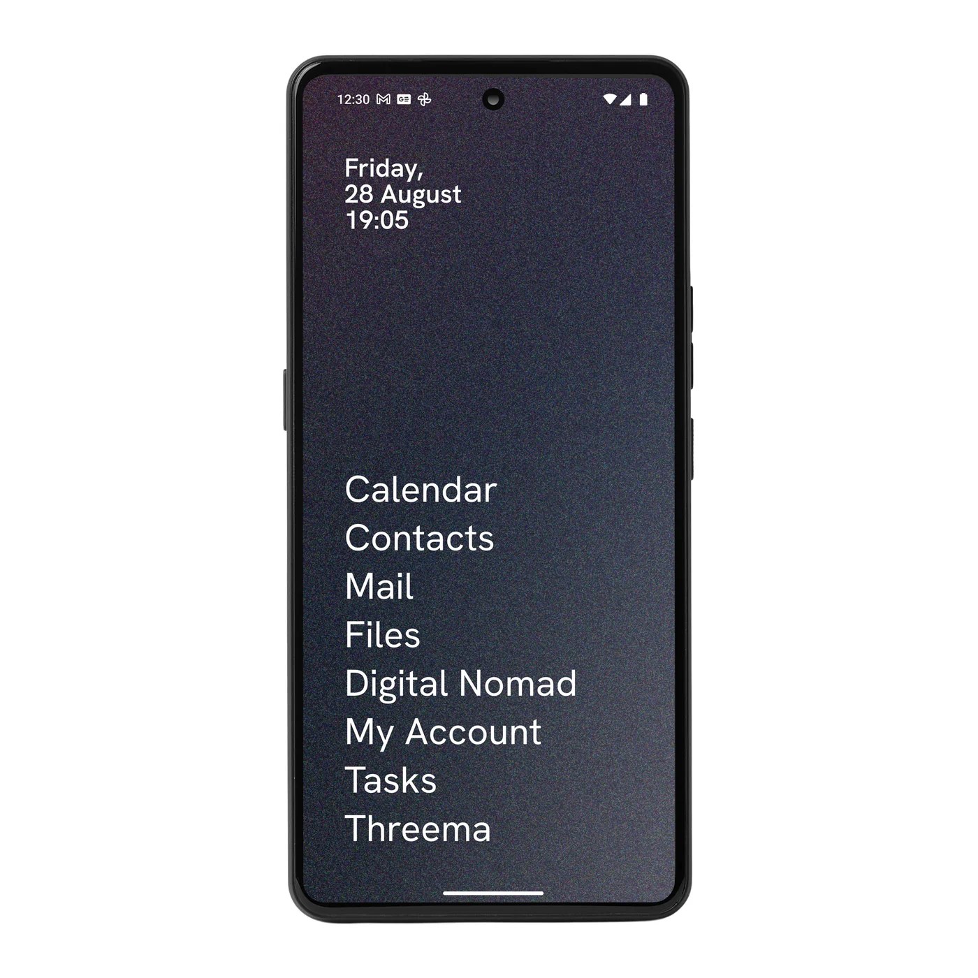 Alman mühendisliği, gizlilik önceliği, yeni bir akıllı telefon