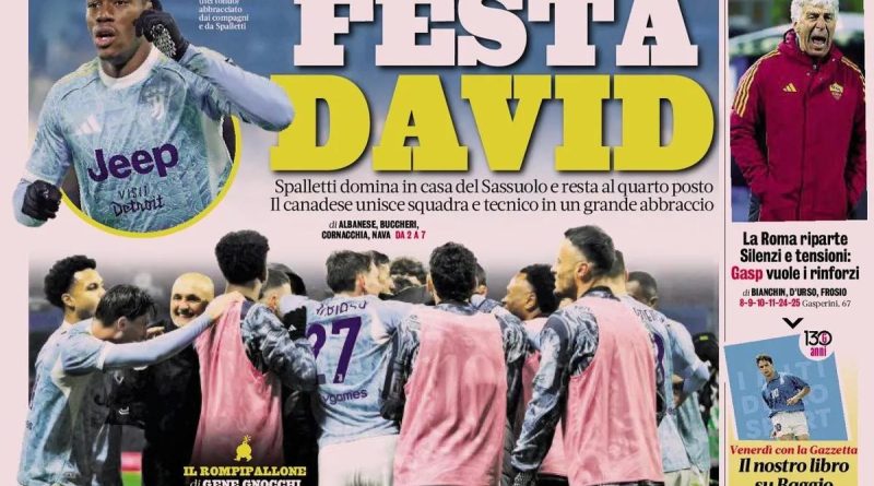 David coşkusu, Juventus galibiyeti, futbolun heyecanı