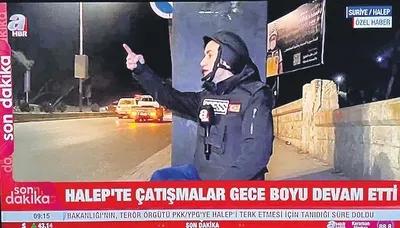 Halep'te umut, endişe ve haberin sıcak izleri