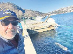 İstanbul'da lodos, tehlike ve hayata tutunma anları