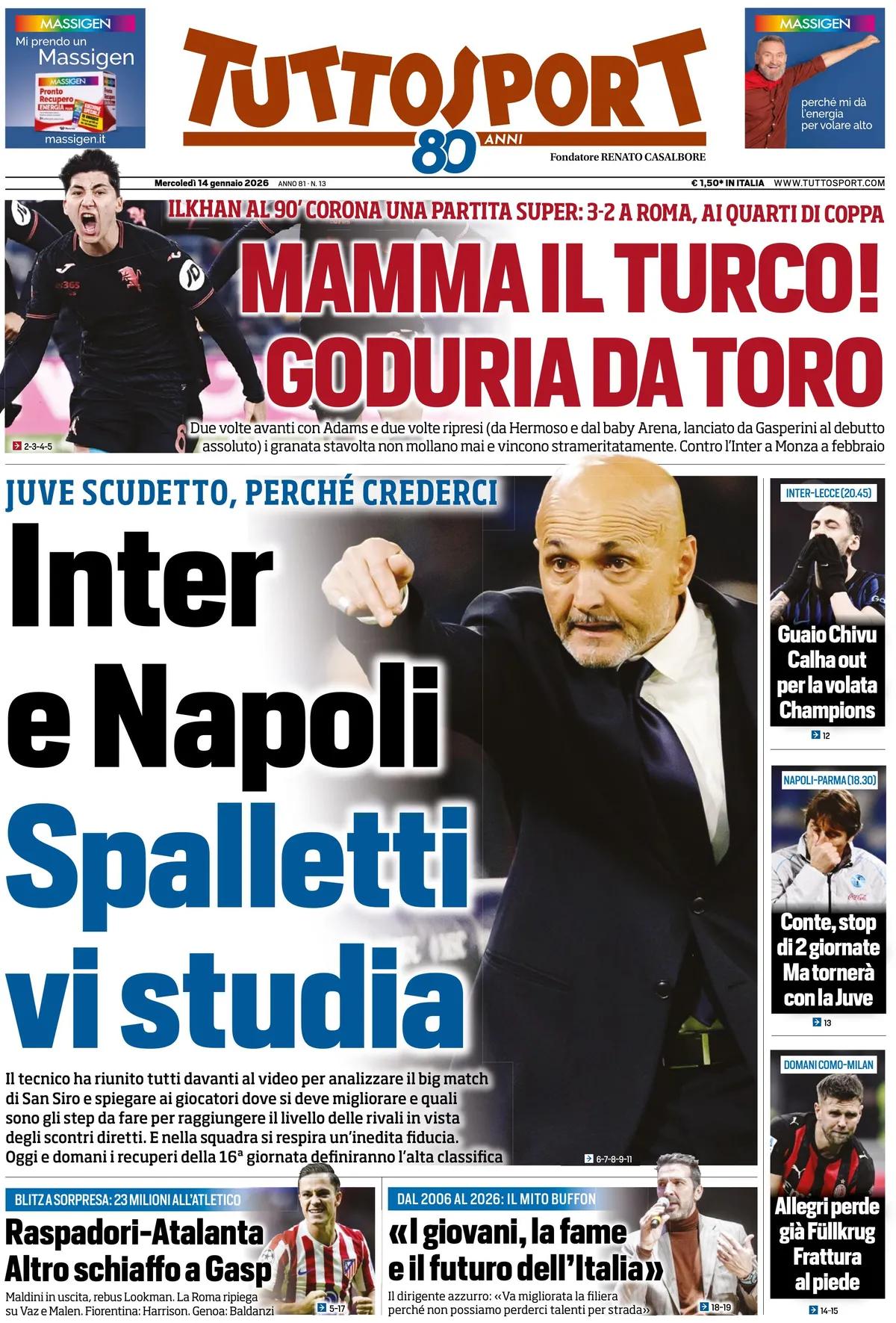 Adams'ın golleriyle Torino, Roma'yı eleyip ilerledi!