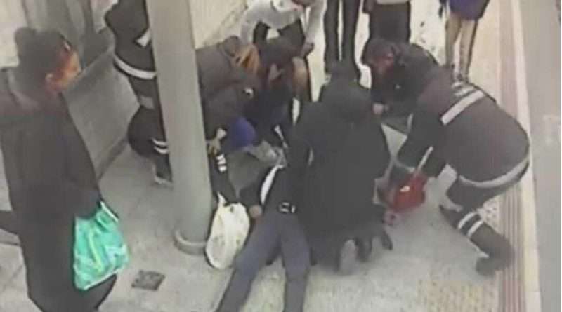 Hayat kurtaran an, hızlı müdahale, minnet, umut, İzmir