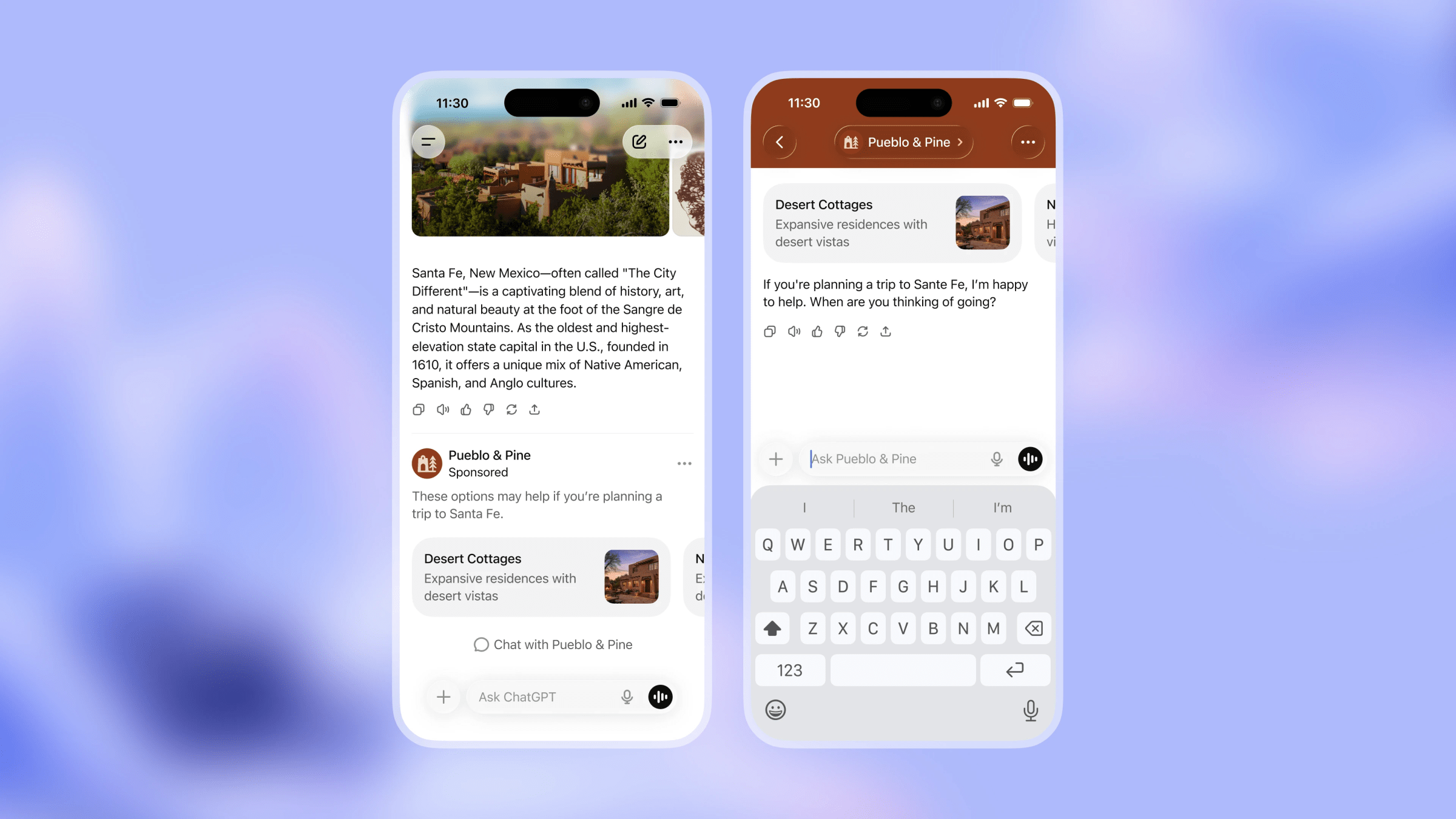 Yapay zeka sohbeti artık reklamlarla daha interaktif