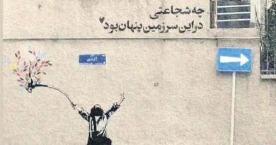 Duvarlar konuşuyor, renkler isyan ediyor, İran direniyor