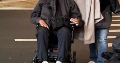 Sağlık sorunları, ödül törenine katılımını engelledi