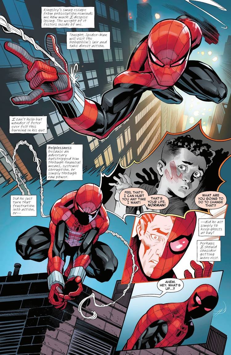 Efsane değişiyor, örümcek ağları Osborn'un elinde