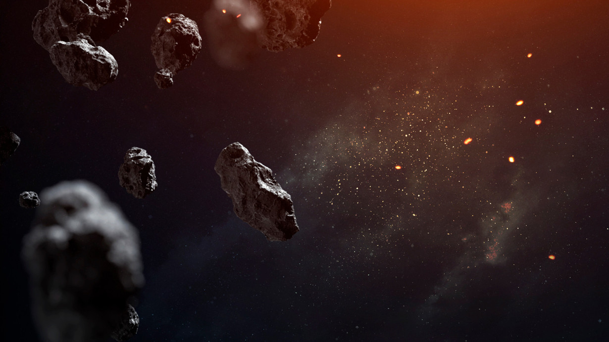 Evrenin sırları çözülüyor, göktaşı dans ediyor