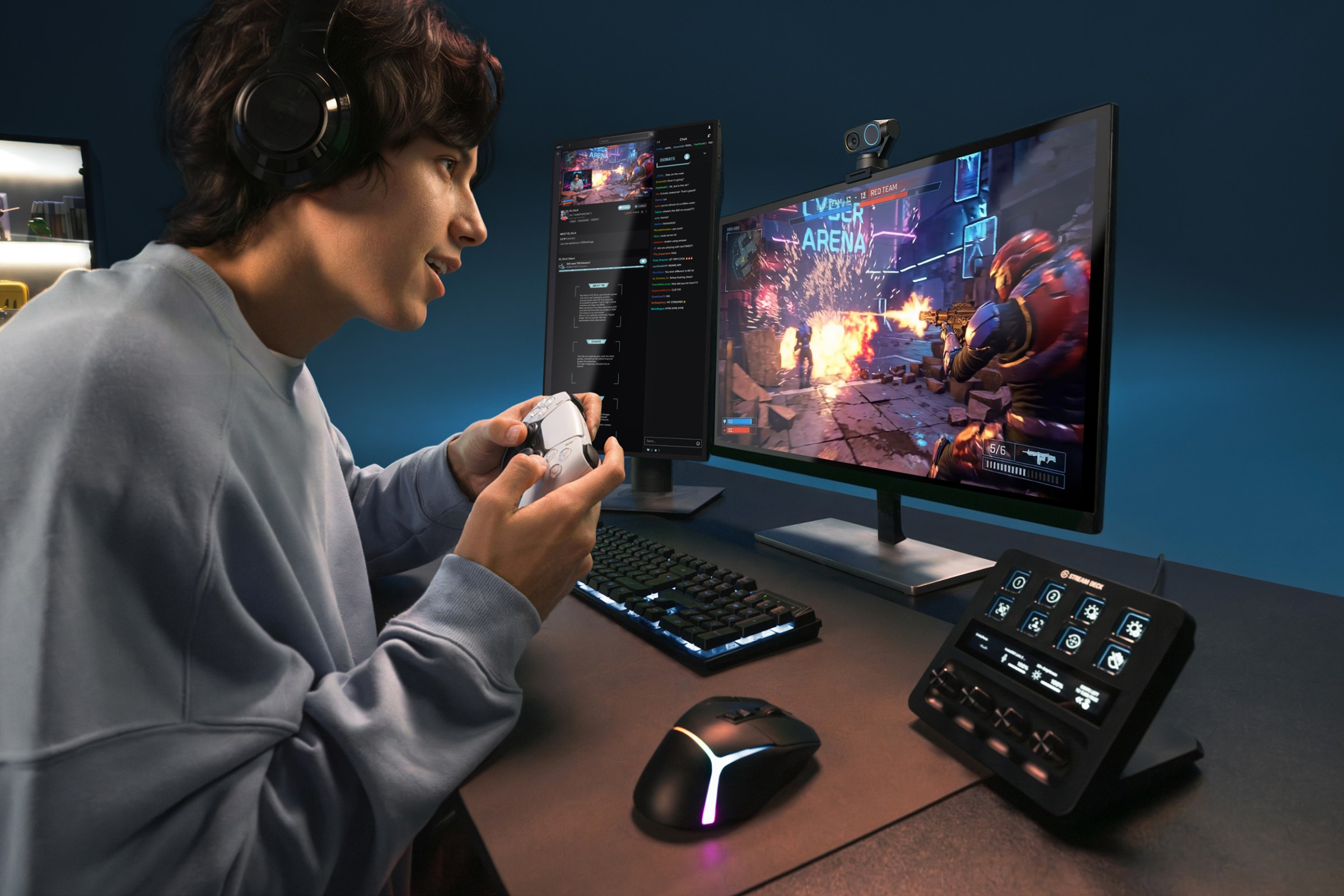 Yüz takip, canlı yayın, profesyonel kalite, yeni nesil web kameraları