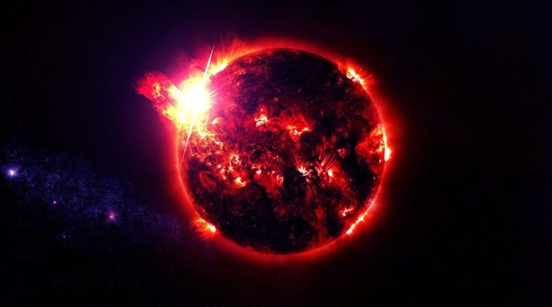 Helyum kuyrukları uzaya savruluyor, gezegen soluyor