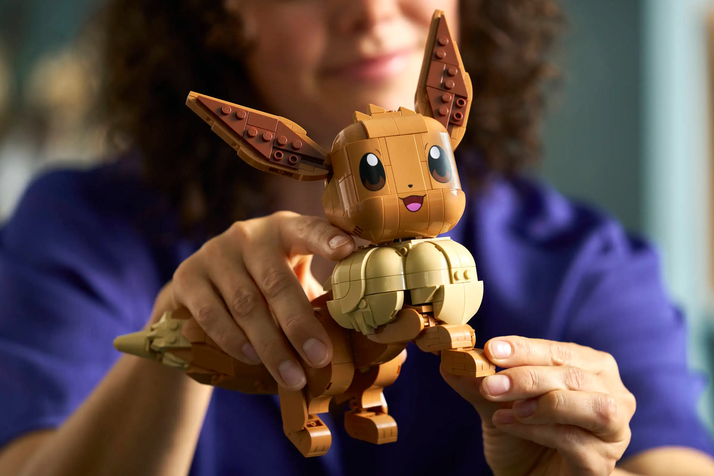 Eevee'nin büyülü dünyası, Lego'nun renkleriyle canlanıyor!