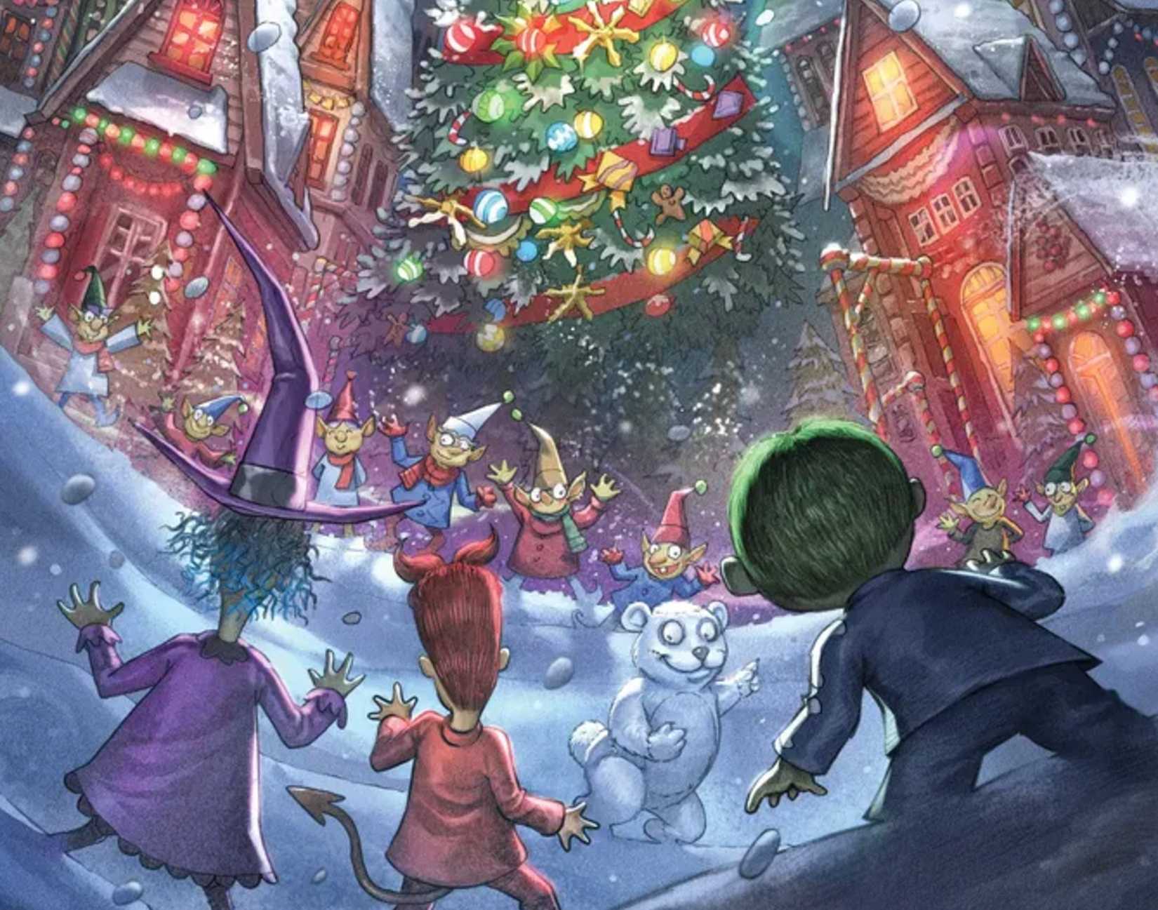 Kutup ayısı Shiver, Noel'e yeni bir soluk getiriyor