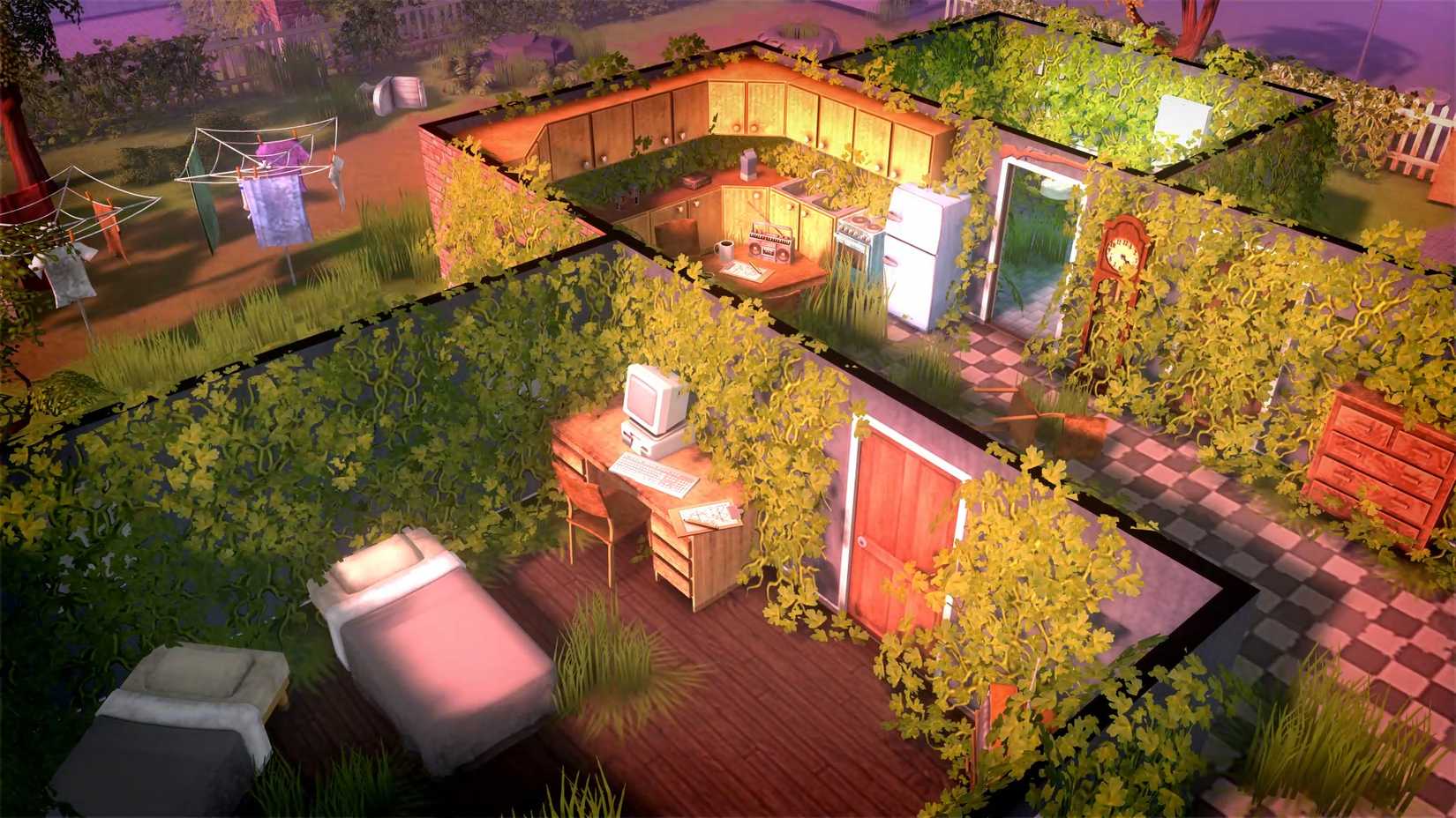 Hayatta kal, yık, inşa et, eğlen co-op zombi adası!