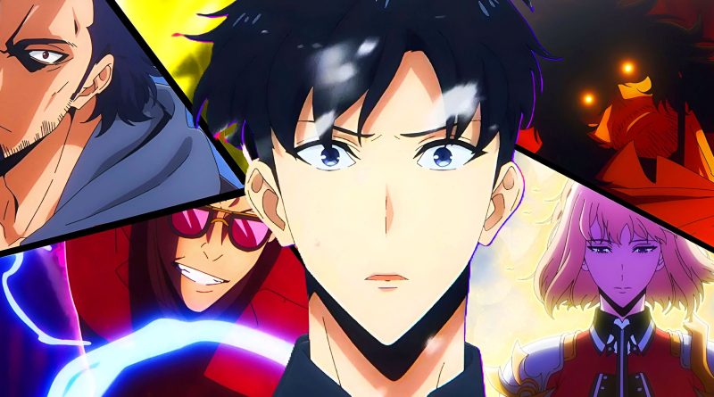 Saçlar uzatılmış, bakışlar kararlı, Jinwoo yolda