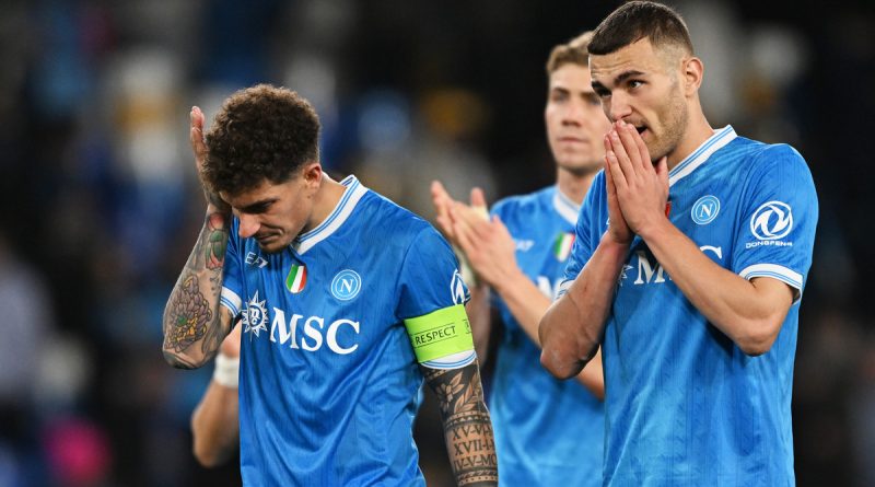 Hayal kırıklığı, finansal darbe, Napoli'nin Şampiyonlar Ligi defteri kapandı