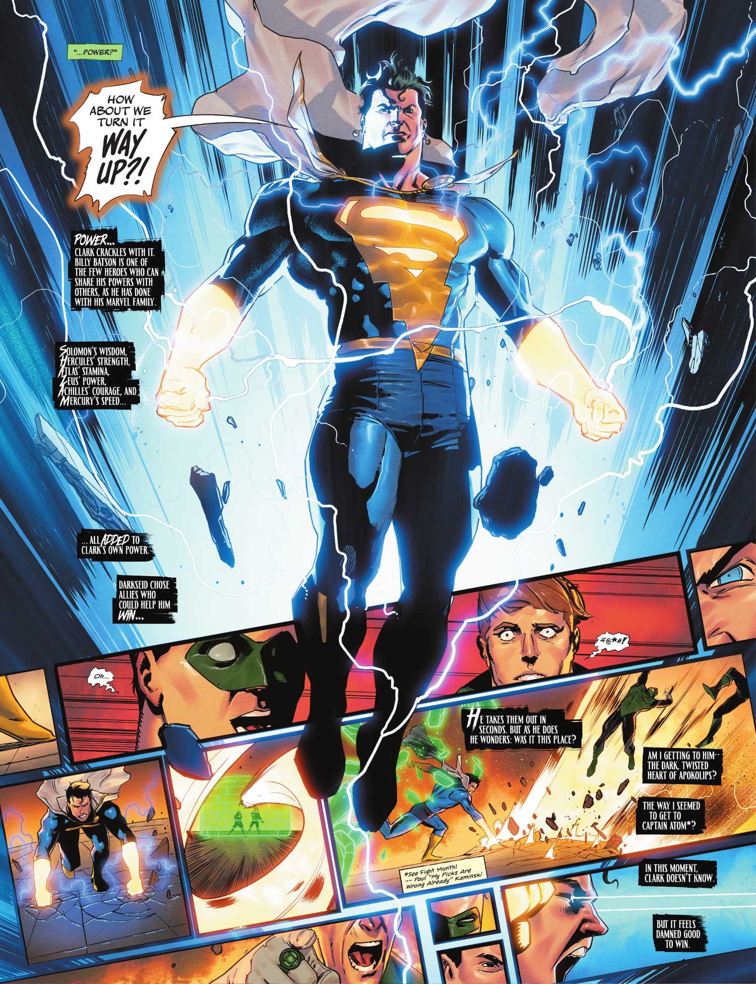 Yepyeni bir Süpermen doğuyor, güçler birleşiyor!