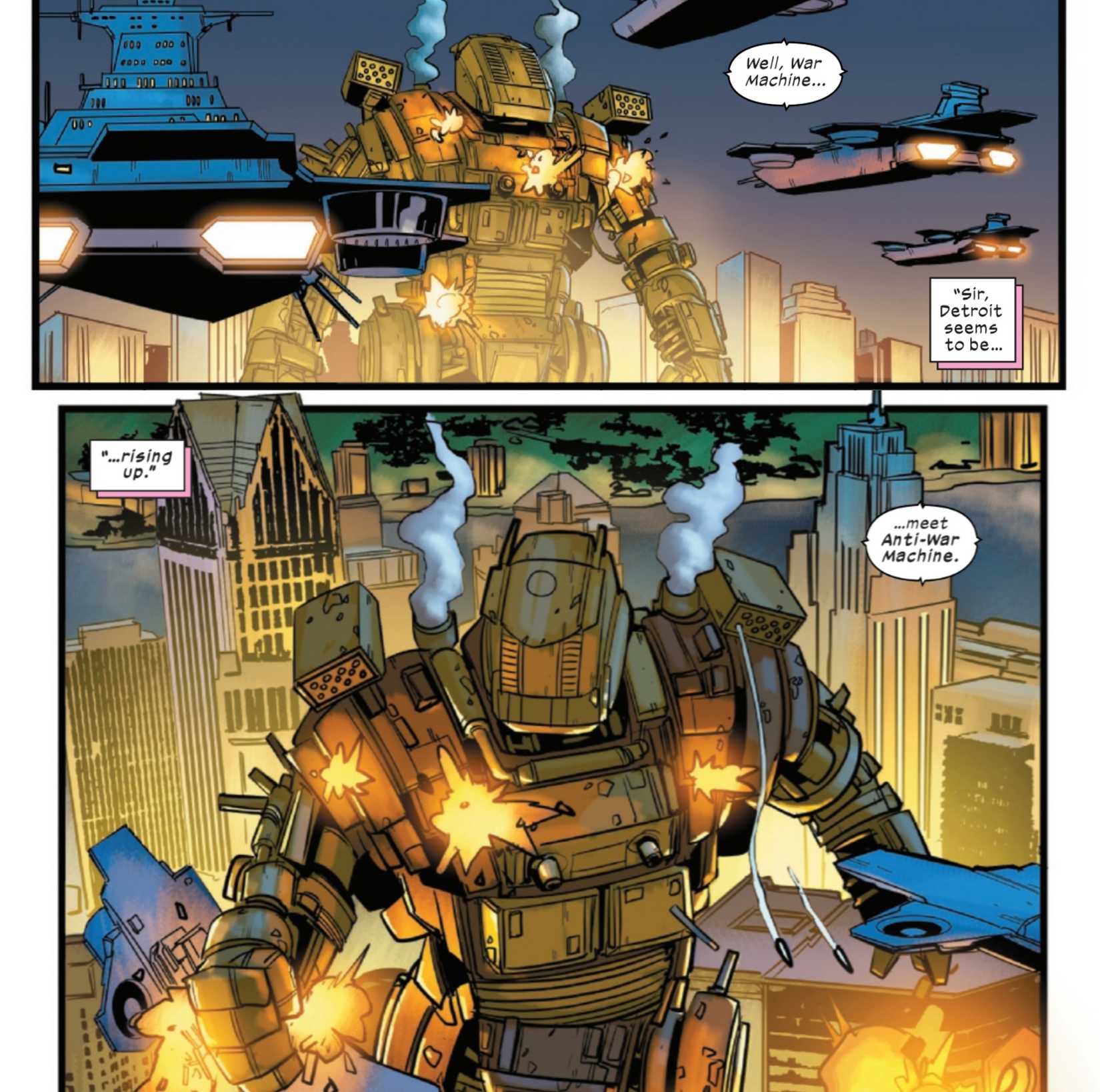 Detroit yükseliyor, savaş makinesi barışa dönüştü