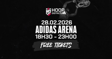 Sokak basketbolu Paris'te coşuyor, Adidas ile yükselen enerji