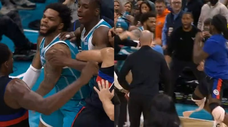 Gergin anlar, yumruklar konuştu, skor ikinci plana itildi