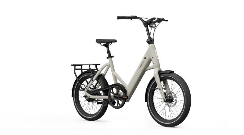 Şehirde katlanıp giden elektrikli zarafet