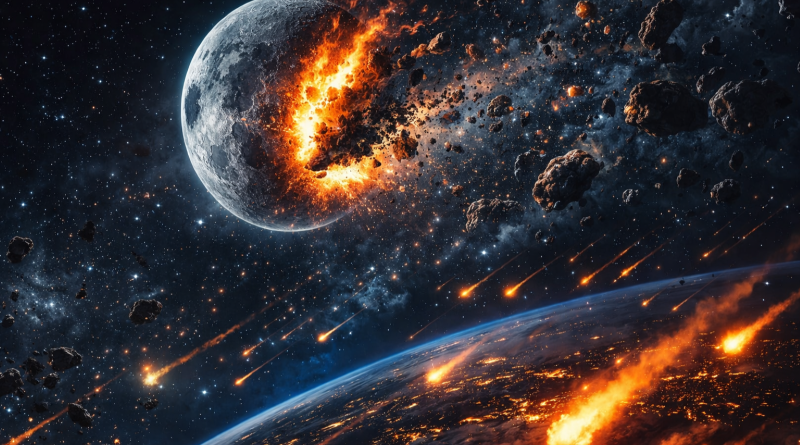 Ay'a çarpan kaya parçası, gezegenimizi nasıl etkiler?