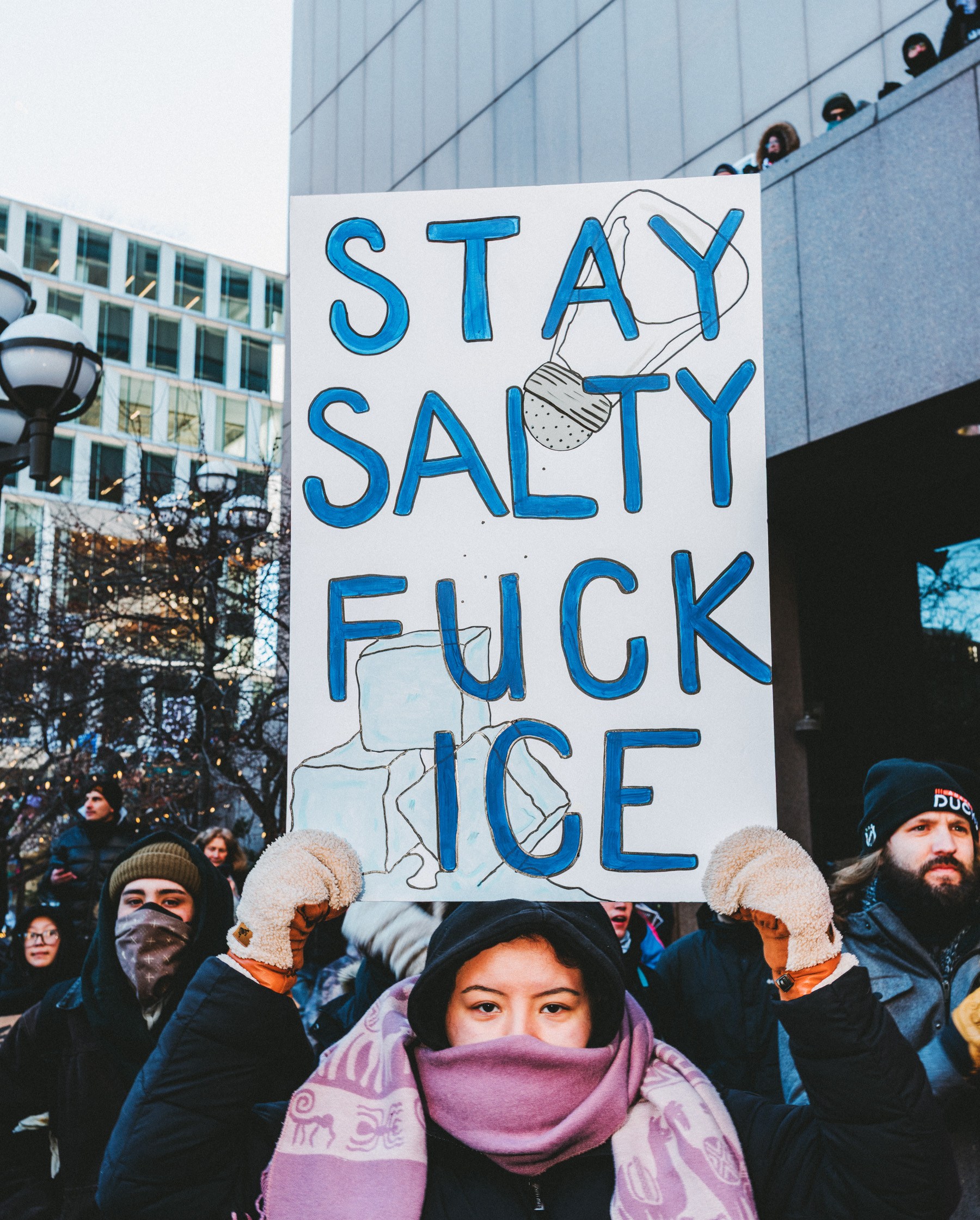 Minneapolis'te umut, direniş ve binlerce insanın sesi