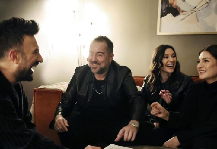 Efsane üçlü bir araya geldi, kahkahalar havada uçuştu!