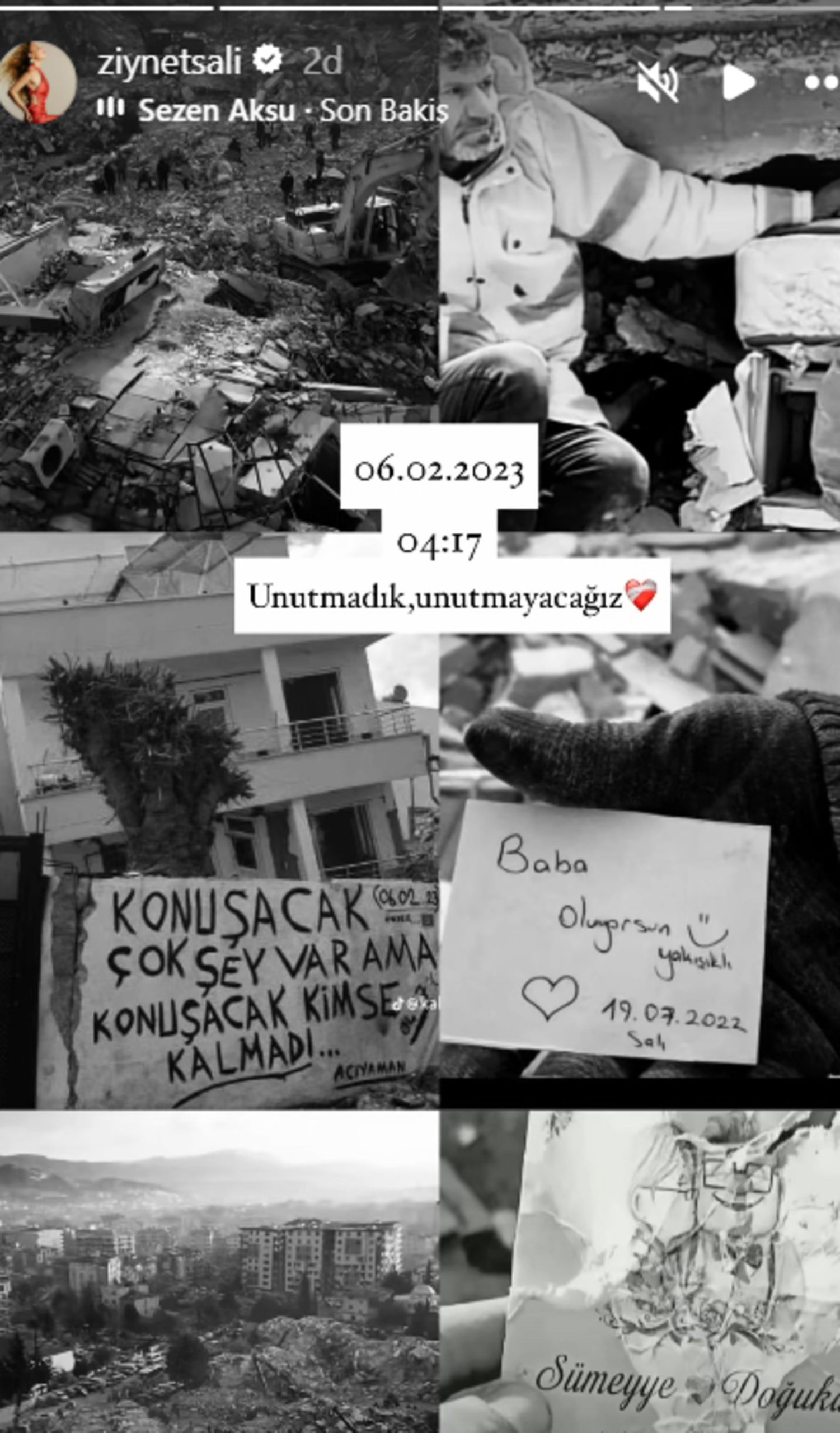 Yaralar sarılıyor, anılar yaşatılıyor, umut yeşeriyor