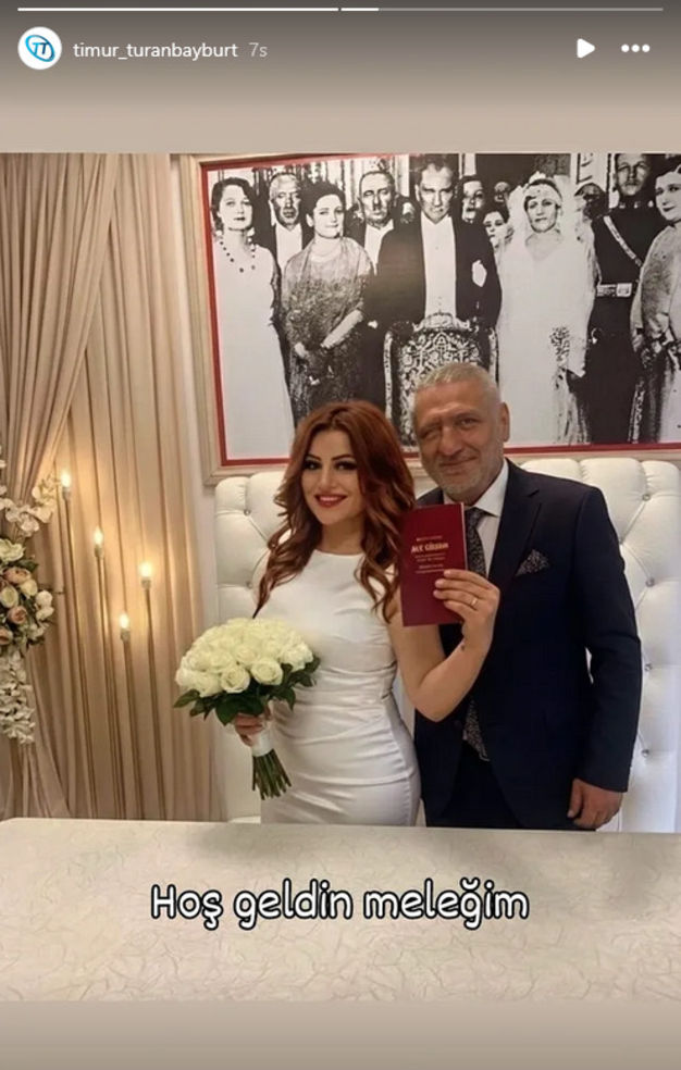 Aşkla bir ömür, mutluluklar dileriz!