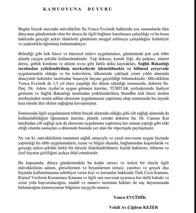 Sansasyonel iddialar, sanatçı açıklaması, hukuk mücadelesi başlayacak