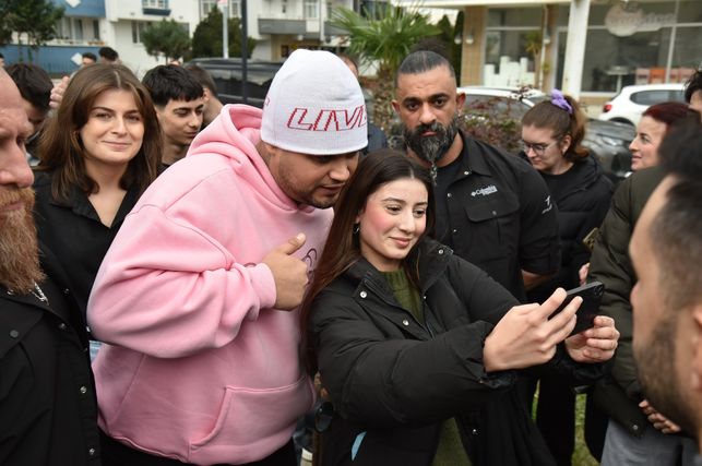 Gülümsemeler, sevgi ve unutulmaz bir anı Samsun'da